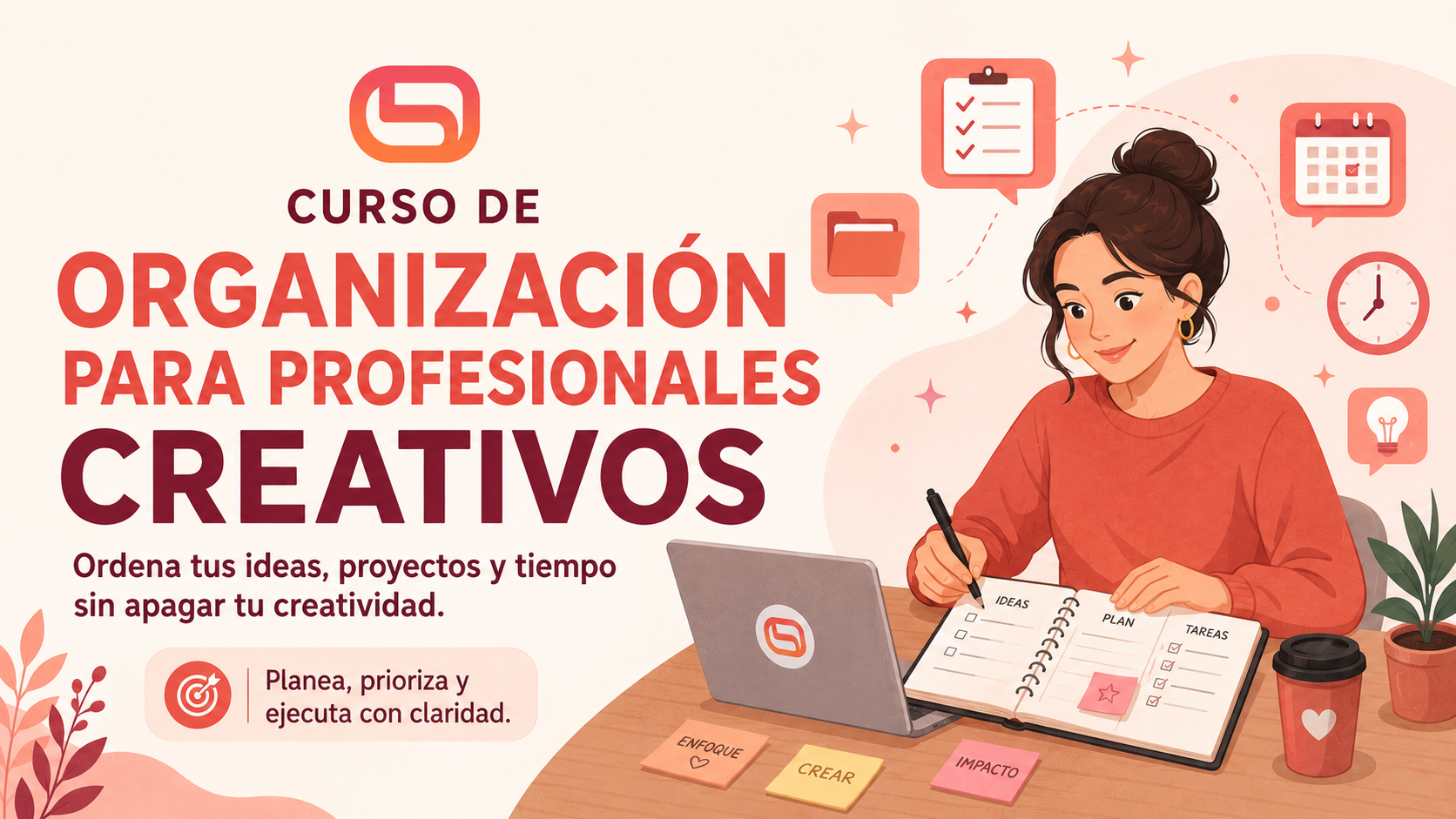 Organización y gestión del tiempo para creativos y neurodivergentes